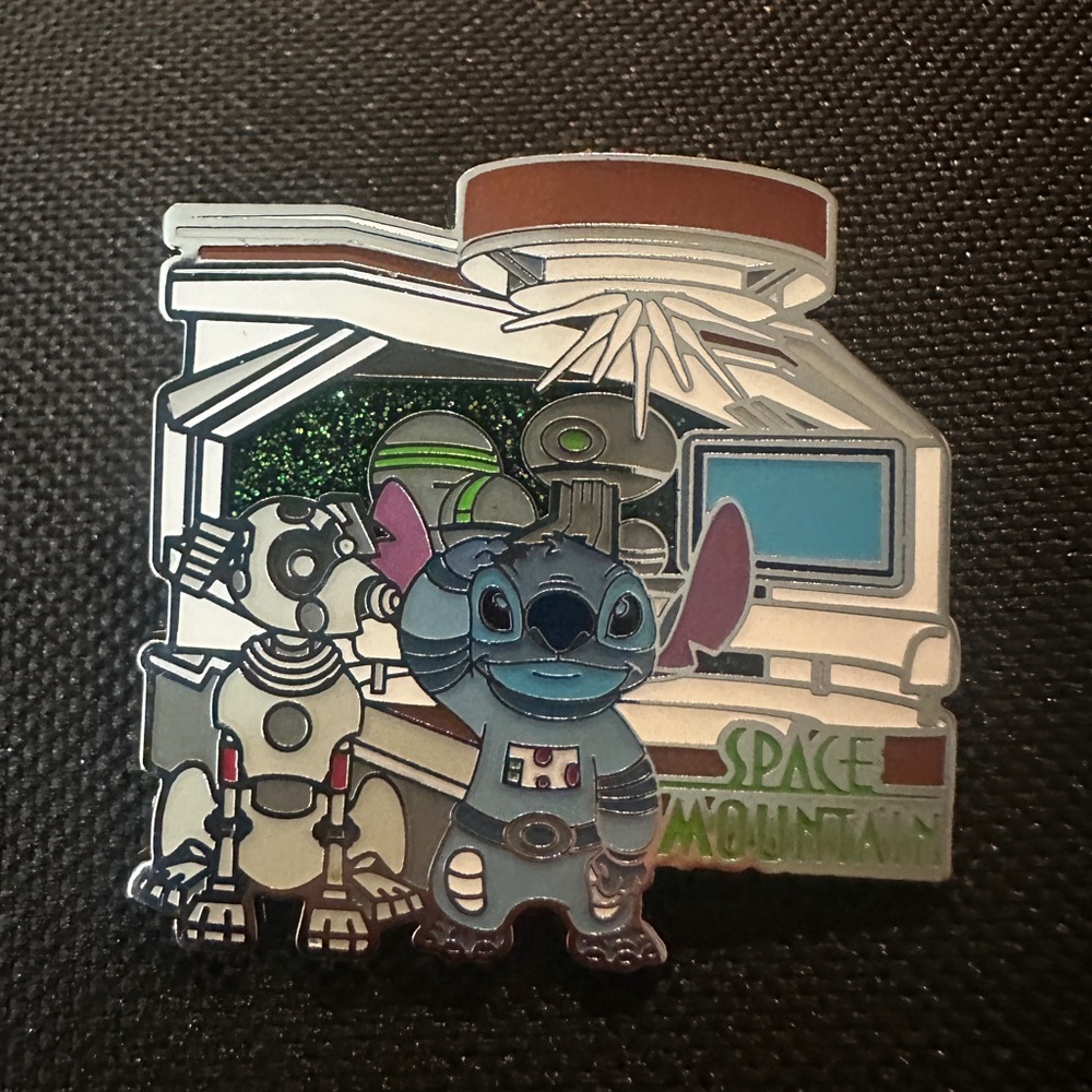 Disney Stitch Space Mountain Pin